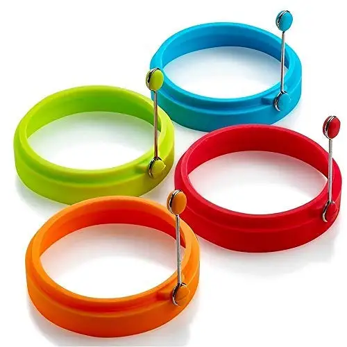 

Silicone Egg Ring Perfect Fried Egg Mold or Pancake Rings, Pantone color