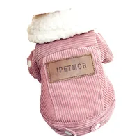 

Fashion Pet Vest Teddy Dog Clothes Autumn Cat/Dog Clothes Pet Clothes made from corduroy Wholesale