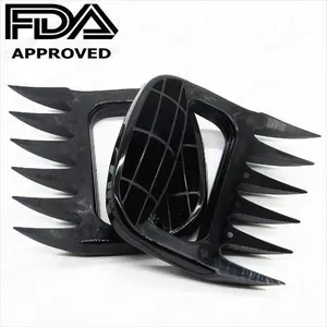 Image of BPA Free Barbecue Meat Shredder BBQ Bear Claws