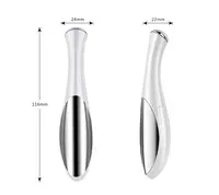 

Sonic Vibrating Eye Massager Wand Ionic Nutrition Booster Anti Aging Skin Care Tool