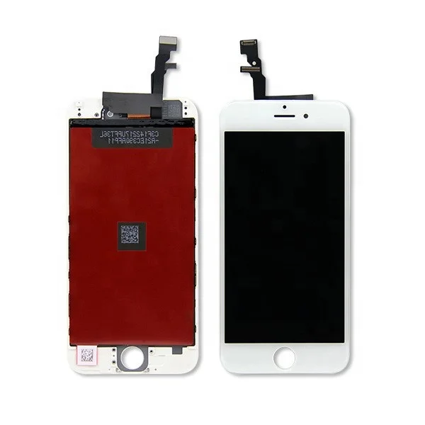 

Calisoon low price china mobile lcd Touch Screen with Digitizer for iphone 6 Display Replacement, White, black