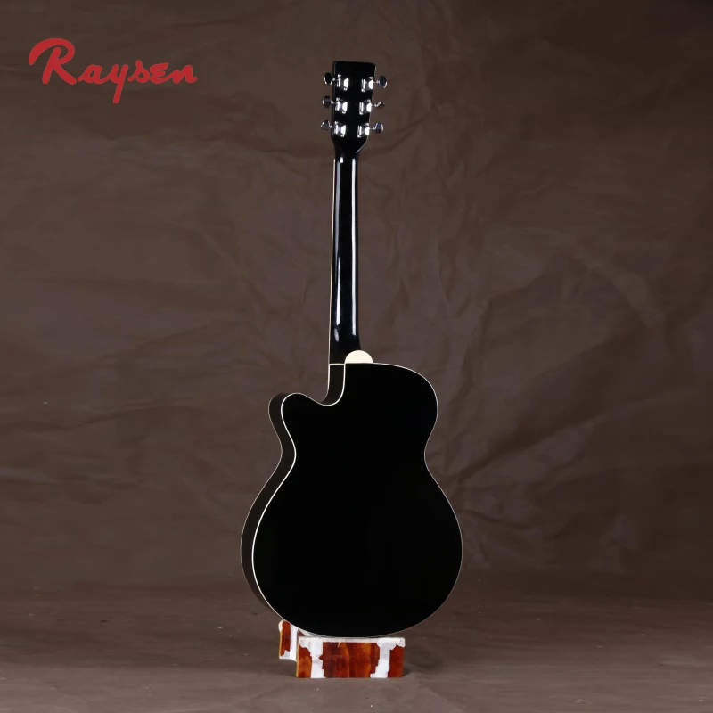 All Linden Plywood Acoustic Guitar 41 Inch Wooden Guitar With Good