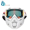 High quality anti fog goggle TPU mx motocross glasses Mask Mirror lens motorcycle googles
