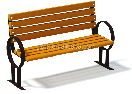 European Style Commercial Outdoor Furniture Chair Garden Bench