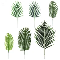 

Different type palm leaf fake plant foliage fabric artificial palm tree leaves