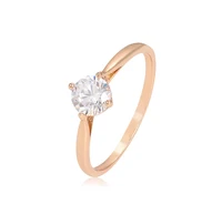 

16239 Xuping diamond jewelry, Fashion engagement ring, 18K Gold Plated wedding Rings