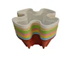 Stackable planter 14" flower pots flower pots planters