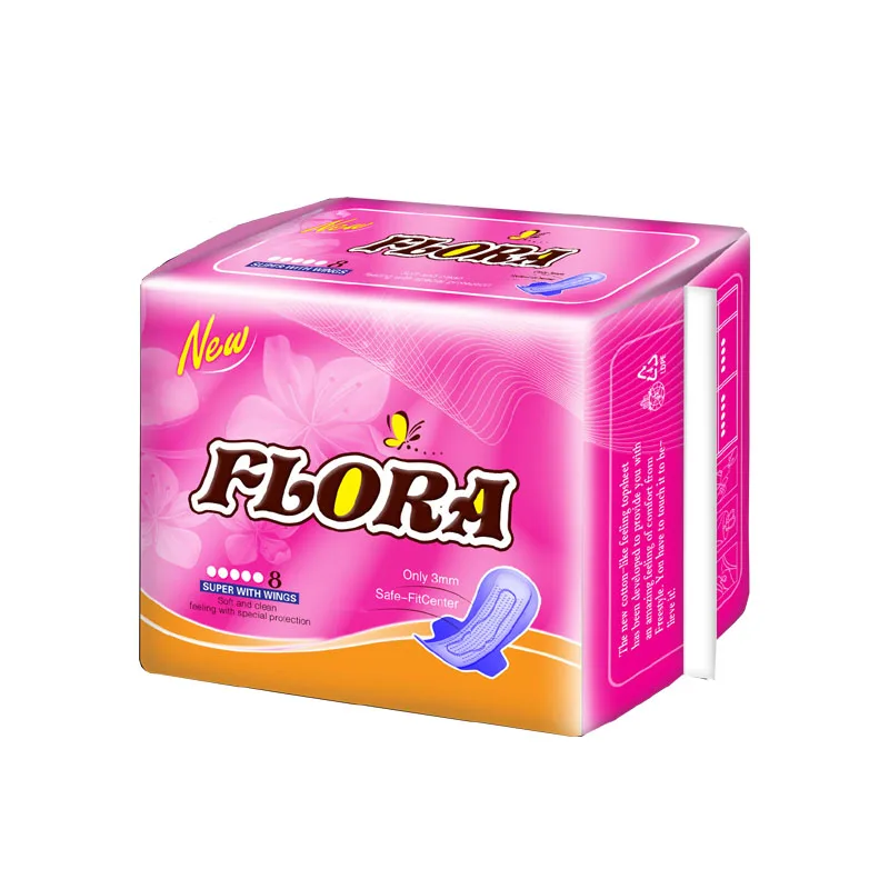 Low Price Wholesale Ultrathin Feminine Hygiene Organic Cotton Sanitary