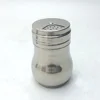 wholesale cheap 350ml stainless steel spice jars metal salt pepper shaker