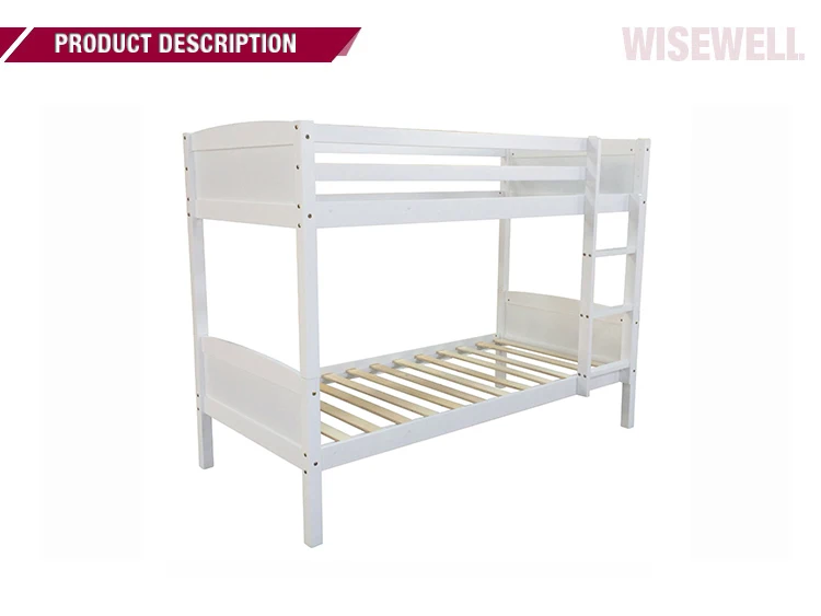 WJZ-B115 Pine Wood Bunk Bed with Single Beds