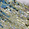 Mermaid Backdrop Colorful Couture Making Dress Melon Seed Rhombu Sequin Fabric