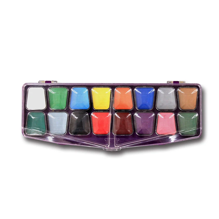 

Water based Non toxic Manufacturer UV Glow Metallic Kids Face Paint for Party, Customized