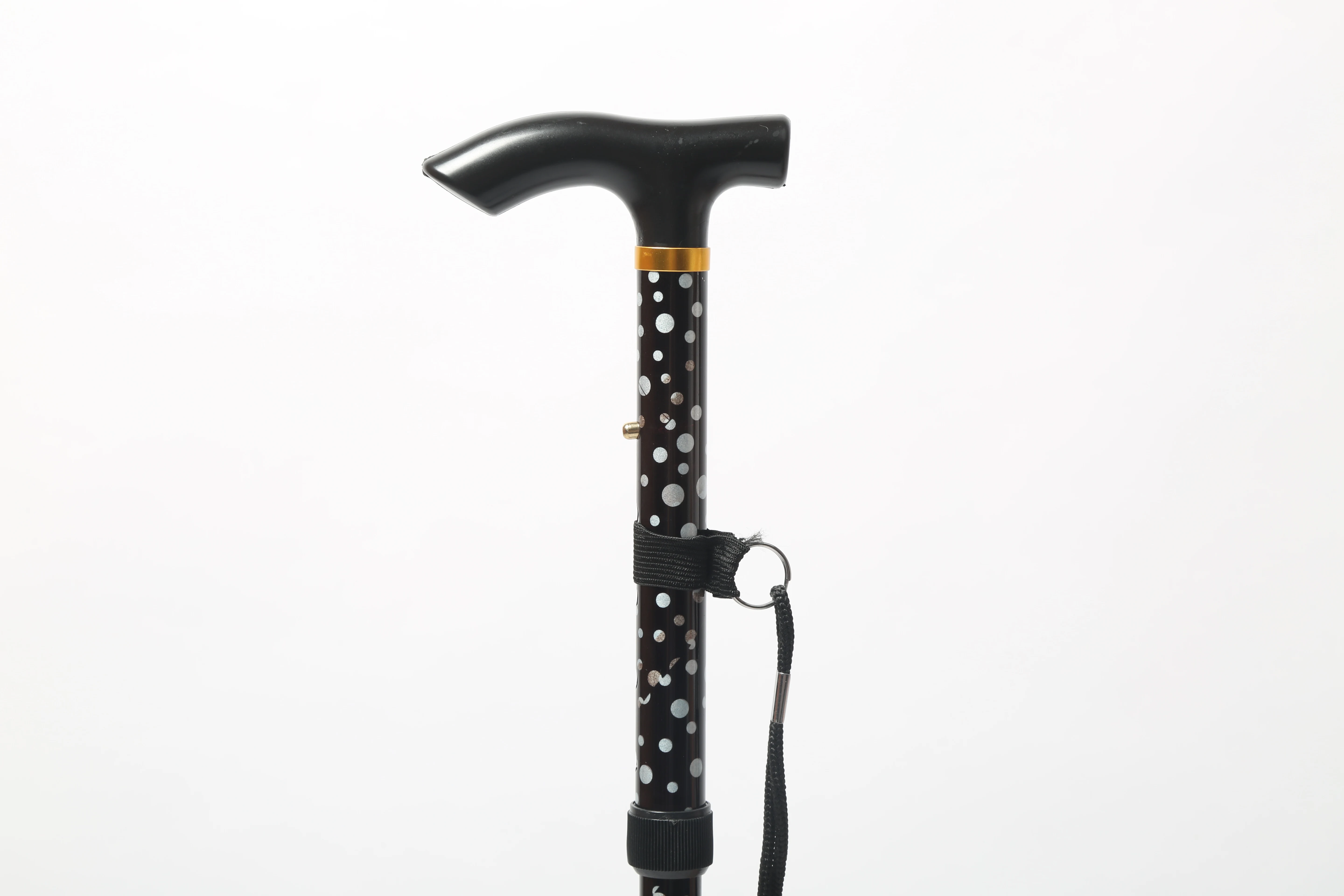 Cheap Factory Price Simple Walk Cane Abs Handle Aluminum Tube Pvc Feet