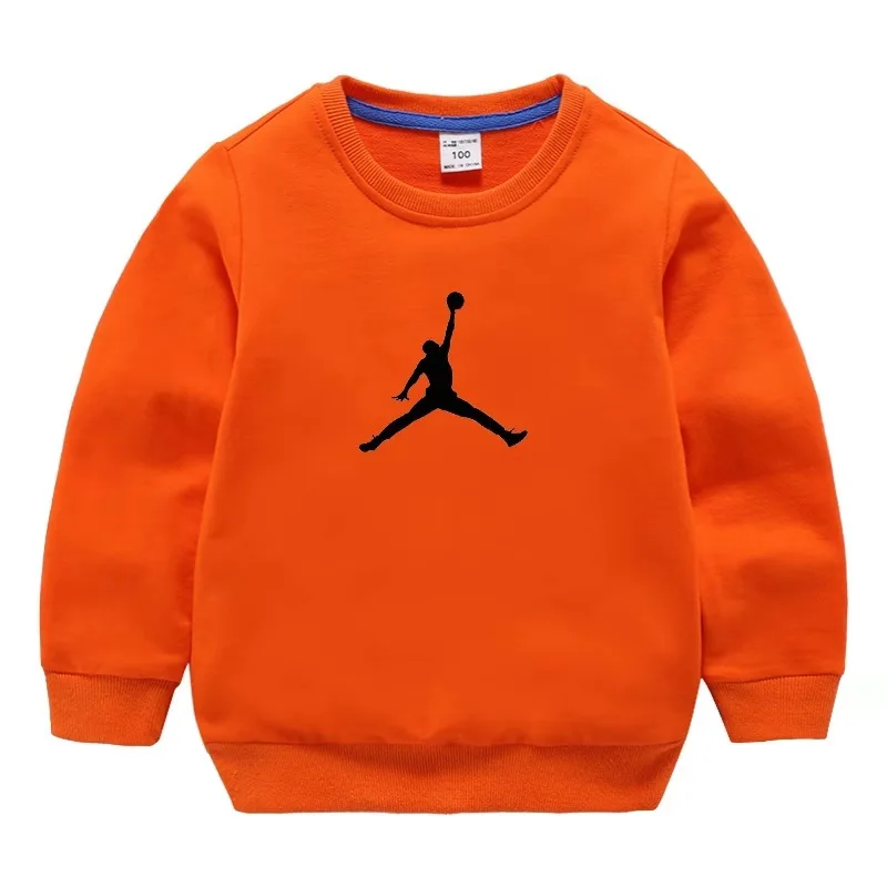 

Boys sweater new Korean version of the round neck baby long sleeve kids shirt kids clothing sportswear