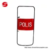 PC military riot control shield with double handles