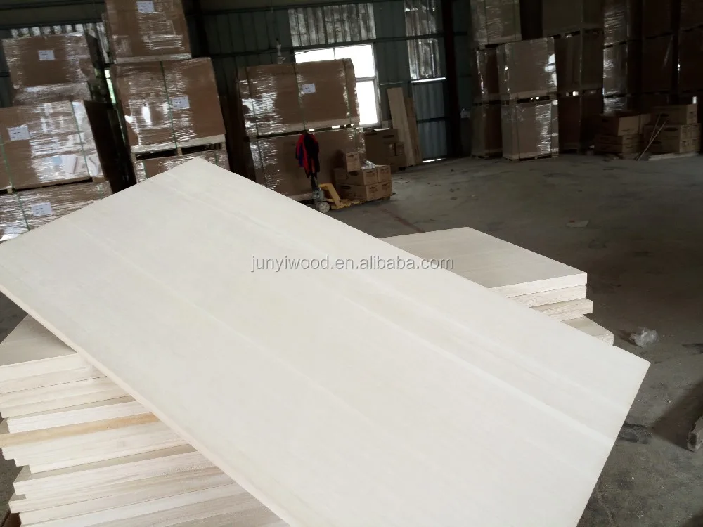 
FSC solid wood paulownia laminated board 