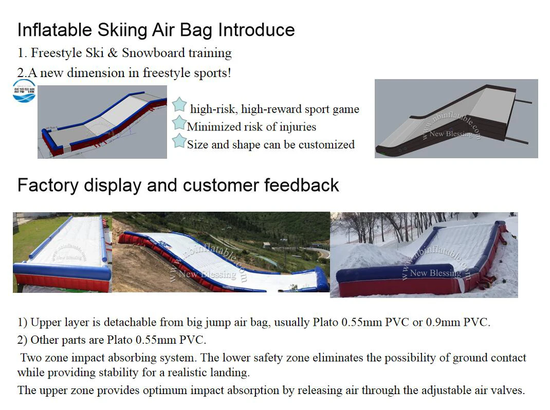inflatable stunt bag
