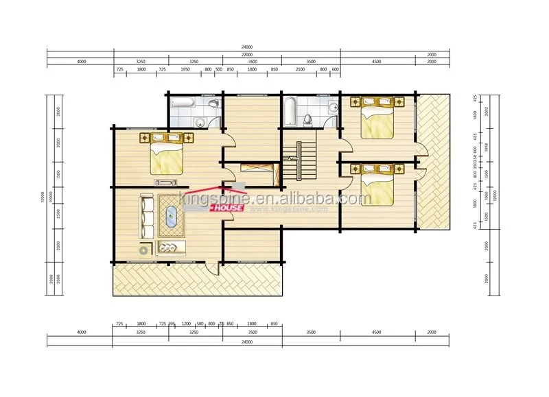 
small wooden house design KPL-034 wooden houses 