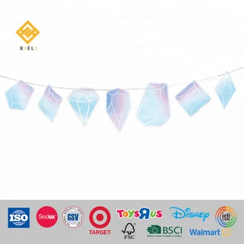 2019 Hot Selling Custom Paper Banner Indoor Party Decoration