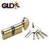 wenzhou high quality mortise brass lock cylinder, security lock euro profile cylinder lock