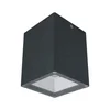 Waterproof black cube COB surface mounbted led ceiling light