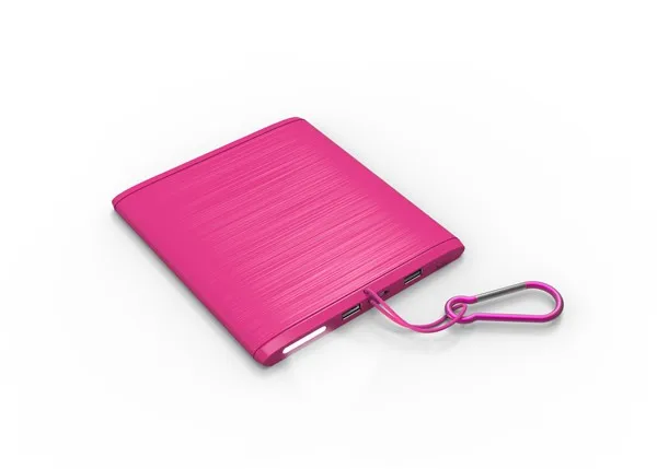 square ulrta thin external battery rechargeable outdoor solar power bank - ANKUX.COM