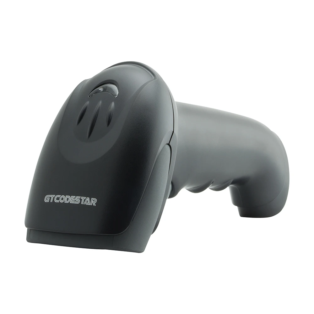 

GTCODESTAR New product in 2019 China manufacturer Wired handheld usb CCD linear 1D barcode scanner, Black/white