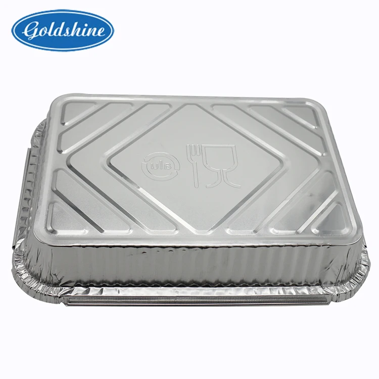 Roaster Pan Tray Plates Aluminium Foil Oval Alu Foil Food Grade Disposable Container Aluminum