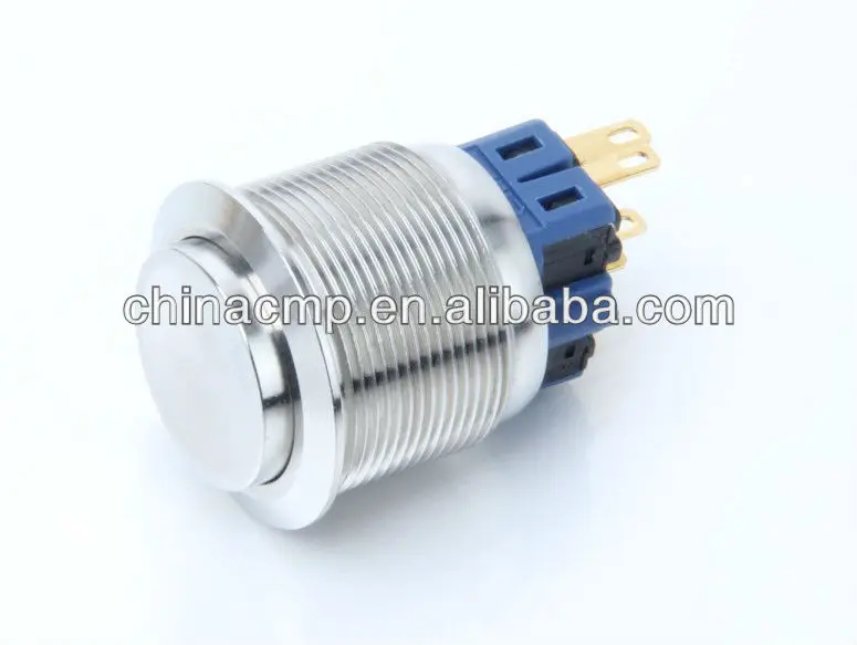 Redesign for auto or plane illuminated metal Vandal Resistant waterproof ip67 Push Button Switch ,Stainless Steel (TUV,CE)