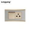 Factory Low Price 1 Gang Outlet Electrical Wall Power Socket