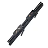 custom aluminum black coated adjustable locked double axis linear guide for cnc machine printer automatic industry