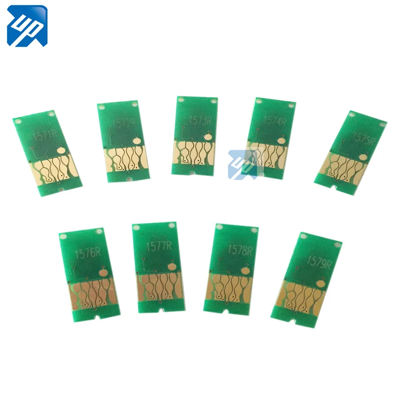 

9PCS For EPSON R3000 refillable ink cartridge CISS CIS auto reset chip 157 1571 1572 1573 ARC chip