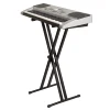 HEBIKUO Q-2X Electronic piano frame X - Heavy-Duty Double X frame keyboard stand music