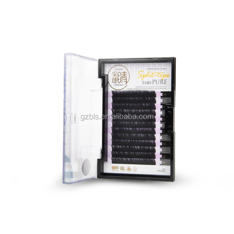 
Professional Korea 0.15mm Matte Ellipse Shaped Split Tips Eyelash Extension Tools Individual 