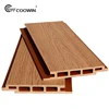Top quality price wall covering outdoor plastic panel plastic wood grain siding decoration 3d board panel