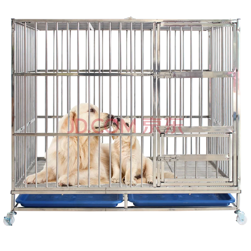 

Large Stainless Steel Acrylic Modular Dog Cage With Wheels For Sale Cheap, N/a