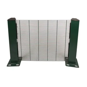 Image of High Security Prison Fence 358 Airport Mesh Fence and Gate Design