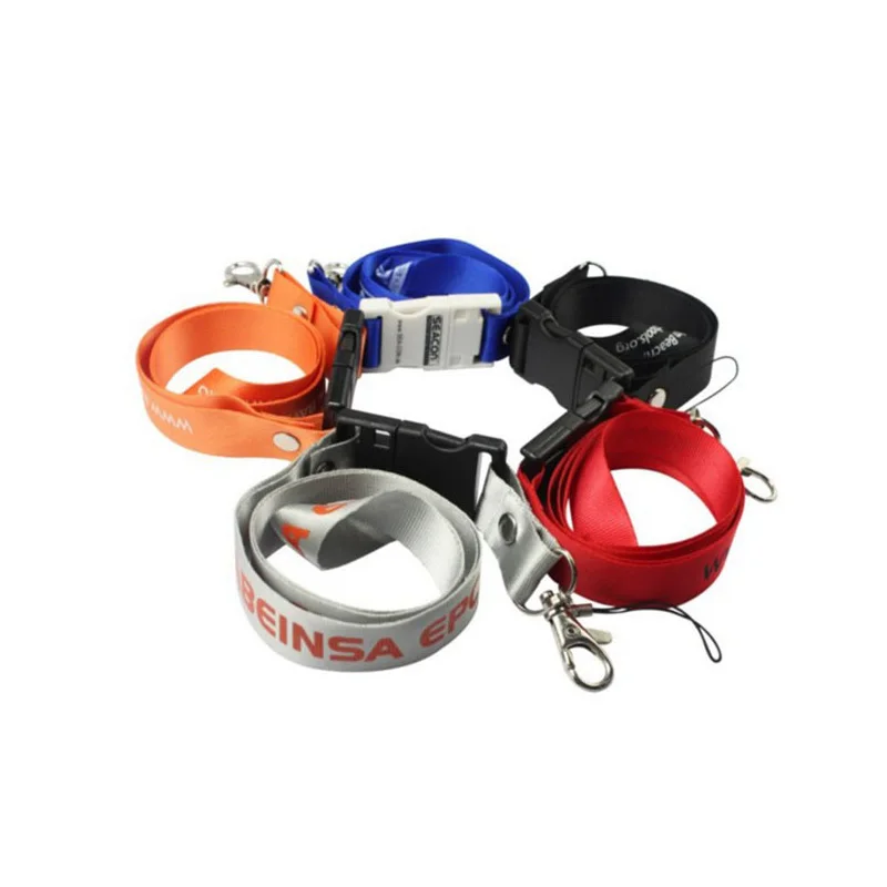 Nylon Lanyard Detachable Buckle Flash Drive 16gb For Promotion Gift