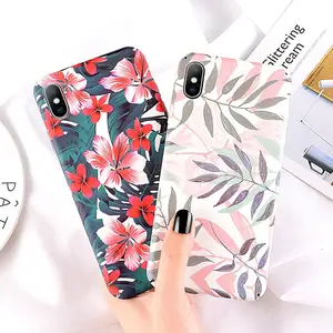 Marble Floral Camellia Phone Case iPhone