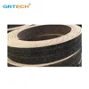 Surface grinded woven brake lining roll for ship machinery