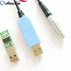 FTDI Chip USB RS232 to LEMO E serial medical equipment upgrade line Blood glucose meter cable