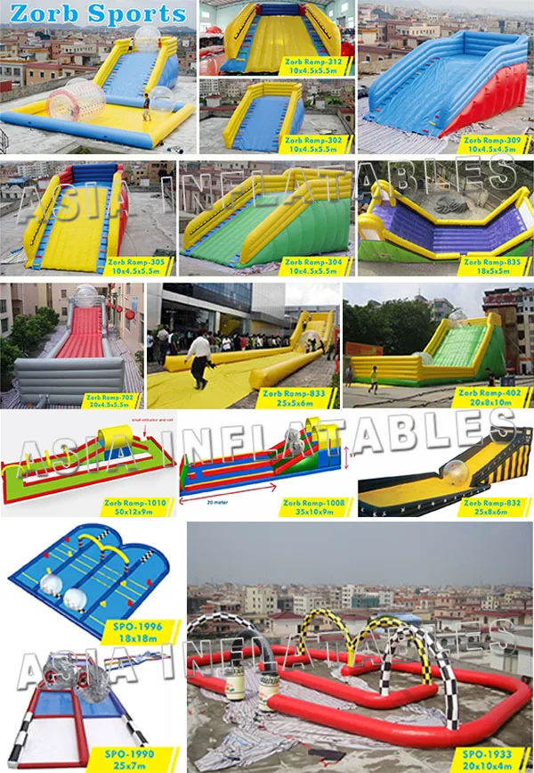 Big Air Inflatable Human Bubble Ball ,Inflatable Zorb Ball