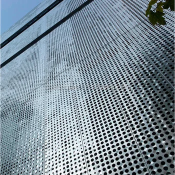 Eco-friendly Highway Sound Absorption Perforated Aluminum Noise Barrier ...