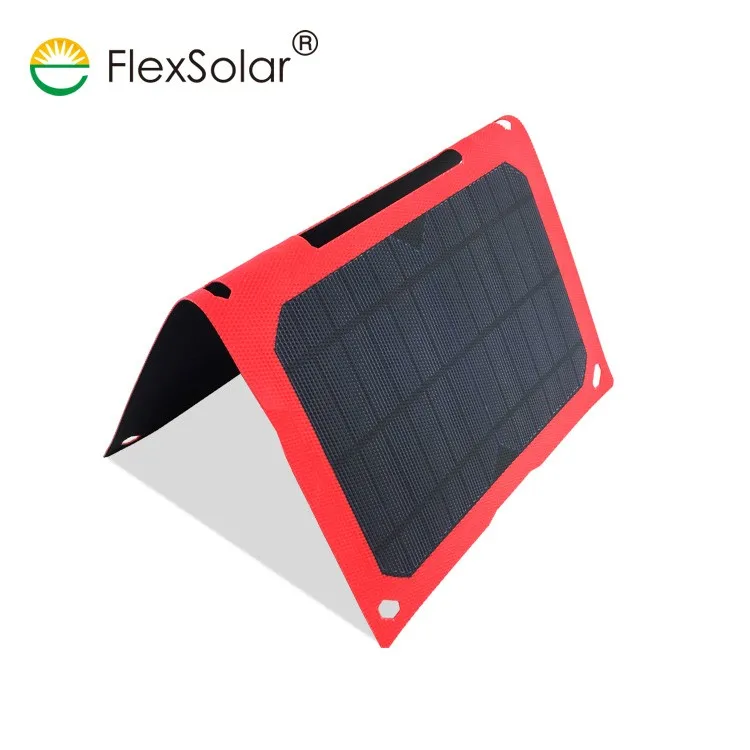 Flexsolar Brand Portable Solar Panel Usb Charger 10w Mono Solar Panel
