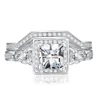 High quality european jewelry fashion engagement 925 lady honorable zircon engagement ring