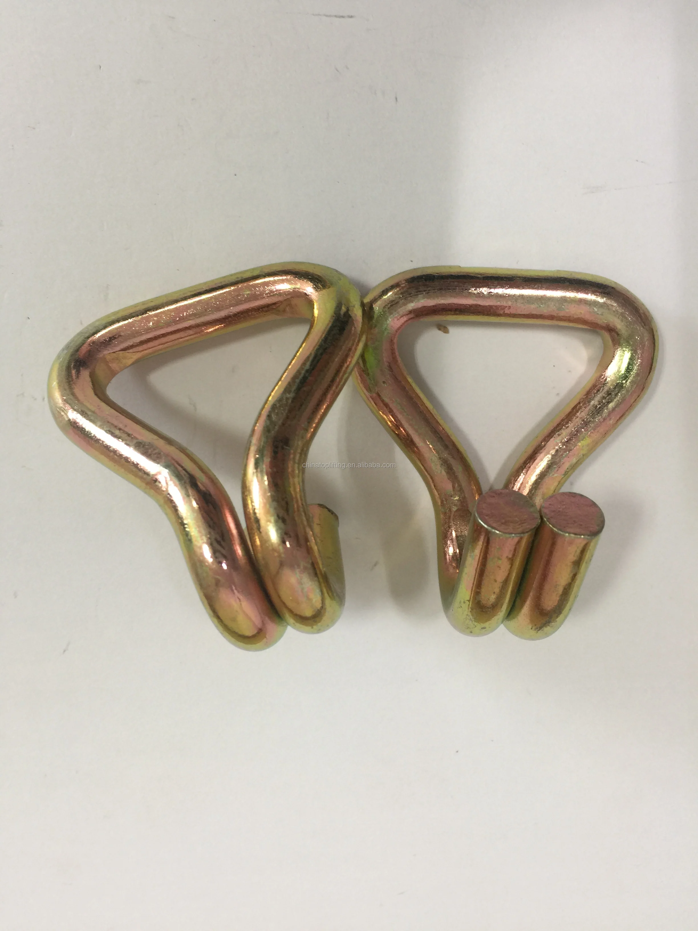 2inch 50mm 5t Yellow Zinc Plated Double J Hook Buy Double J Hook,J