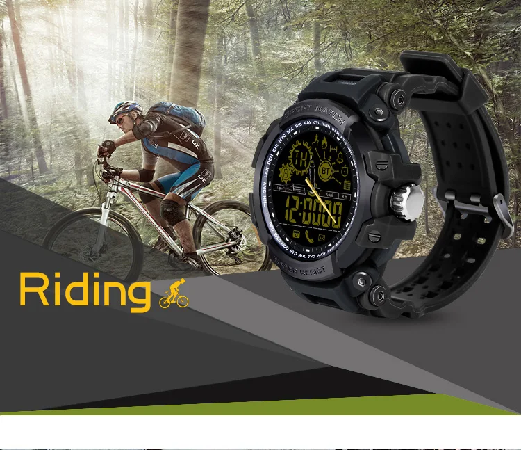 Waterproof Android Smart Watch DX16 Woman Men Smartwatch Sync Phone Call Pedometer Anti-Lost For Android