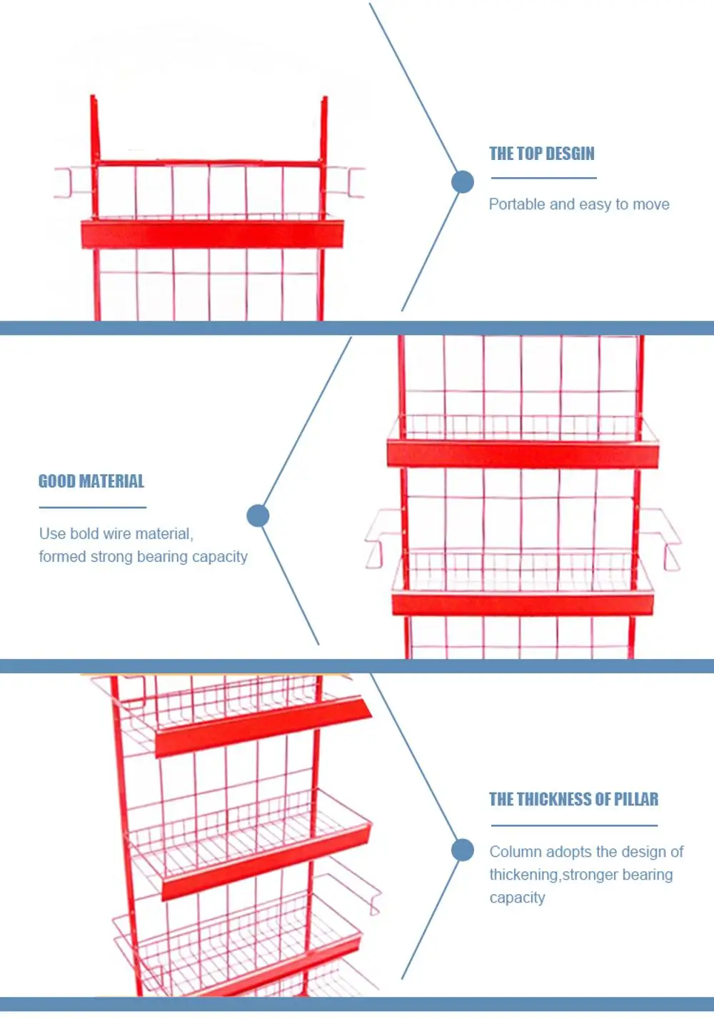 Wholesale Custom High Quality Spray Paint Metal Display Rack Buy