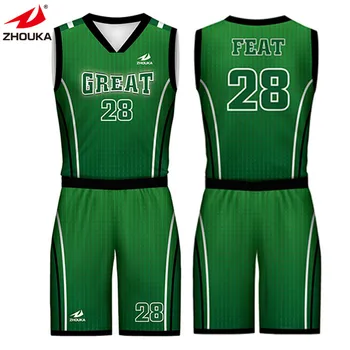 basketball green jersey