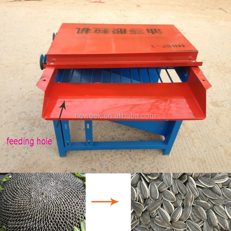 Neweek 98 Threshing Rate Sunflower Thresher Sunflower Seed Shell